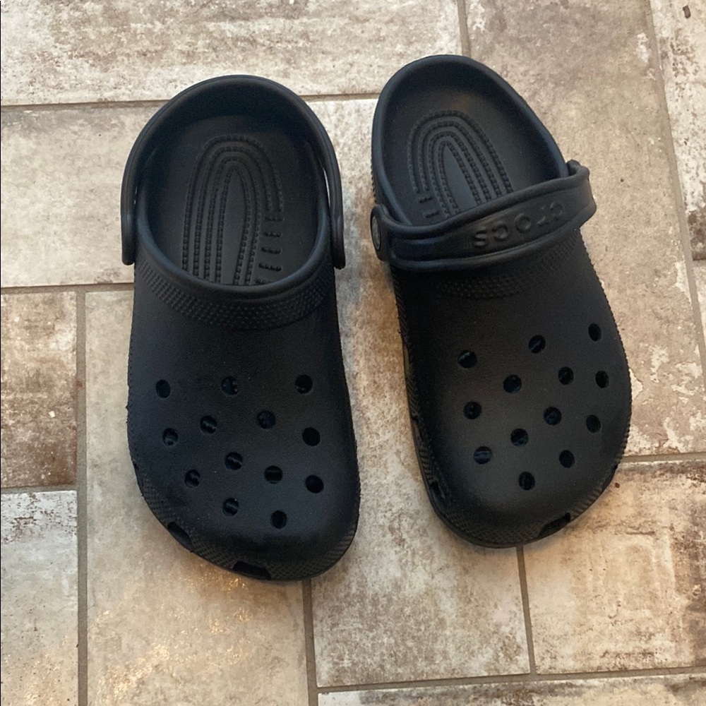 CROCS Black Water Shoes Lightweight Comfort